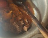A picture of step 3 of Beef haleem.