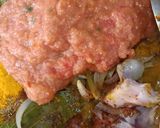 A picture of step 2 of Mutton Rogan josh.