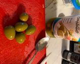 A picture of step 4 of Greek Salad.