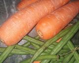 கேரட் பீன்ஸ் பொரியல்(carrot beans poriyal recipe in tamil) ரெசிபி ஸ்டேப் 1 புகைப்படம்