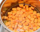 A picture of step 3 of Mango jam.