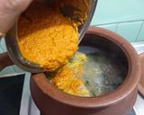 A picture of step 12 of Banana Spinach sambhar.