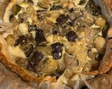 Foto del passaggio 7 della ricetta Torta salata melanzane zucchine e patate