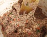 Foto del paso 3 de la receta: Aderezo(dip) en capas para Halloween 🎃🌱 (vegano)