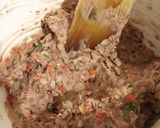 Foto del paso 3 de la receta: Aderezo(dip) en capas para Halloween 🎃🌱 (vegano)