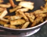 A picture of step 3 of Baby corn manchurian.