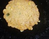 A picture of step 4 of Corn Maggi Pancakes.
