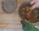 Фото кроку 21 до Новогодний гусь фаршированный грибами и гречкой с яблоками.