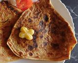 A picture of step 7 of Paneer Bhurji Paratha.