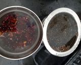 A picture of step 1 of Dal Makhani.