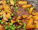 A picture of step 8 of Aloo Matar Dry 📌.