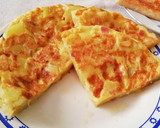 Foto del paso 5 de la receta: Tortilla de Patatas rellena de  Bacon