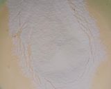A picture of step 1 of Royal icing Cookies.