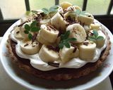 A picture of step 6 of Large Fresh Banana Tart.