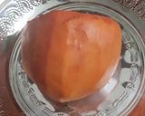 A picture of step 1 of Papaya ladu.