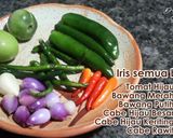 Foto langkah ke 3 dari resep Tumis Ikan Asin Jambal Tempe Cabe Ijo.