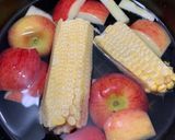 Hình bước làm 1 của món Cháo Hàu Với Nước Dùng Từ Vỏ Củ Quả
