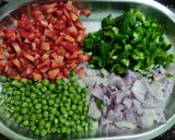 A picture of step 3 of Mexican Rice.