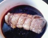 A picture of step 5 of Black Tea Pork.