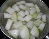 A picture of step 1 of Superb Winter Melon and Bacon Potage Soup.