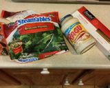 A picture of step 1 of Alfredo in 20min or less (With or Without Chicken).