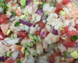 A picture of step 4 of Zesty Lime Shrimp & Avocado Ceviche.
