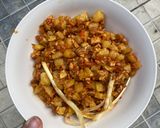 Foto langkah ke 4 dari resep Sambal Kentang Tempe / Tumis Kentang Tempe Balado.