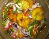 A picture of step 2 of Plantain frittata.
