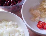 A picture of step 1 of Rajma - Red Kidney Bean Indian Curry.