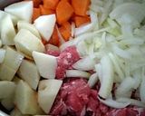 A picture of step 1 of Homemade Curry in a Pressure Cooker.