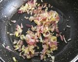 Foto del paso 2 de la receta Ensalada templada de espinacas y manzana