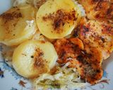 Savanyú káposzta ágyon sült csirkemell recept fázis 2 fotója