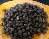 A picture of step 1 of Kurkurey chaat.
