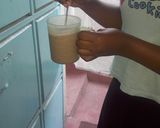 A picture of step 2 of Millet Porridge ' Uji'.