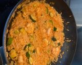 A picture of step 4 of Quick Prawn Orzo.
