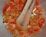 A picture of step 4 of Githeri x potatoes.