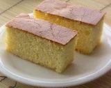 A picture of step 5 of Honey Castella.
