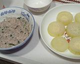 Foto langkah ke 1 dari resep Citkwa yeong yui yuk/labu bulu isi adonan ikan dace.