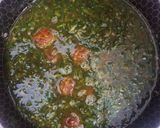 عکس مرحله 5 از دستور خورشت آلو اسفناج با گوشت قلقلی😋