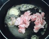 A picture of step 1 of Kid-friendly Pork and Kimchi Stir-fry.