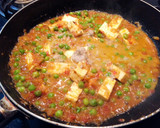 A picture of step 12 of Matar Paneer.