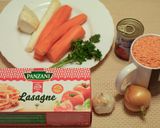 Vega lasagne recept fázis 1 fotója