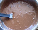 A picture of step 5 of Molten Chocolate Cake for Valentine's Day.