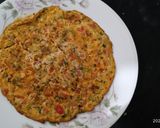 A picture of step 4 of Indo chinese omelette.