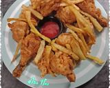 A picture of step 5 of Chicken Broast With French Fries.