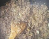 Foto del paso 1 de la receta: Pastel de carne y arroz 🍛🍚