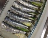 A picture of step 3 of Italian Style Grilled Sardines.