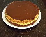 A picture of step 17 of Peanut Butter and Chocolate Mousse Torte.