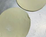A picture of step 3 of Chicken Momos.