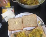 A picture of step 2 of Potato Sandwich.